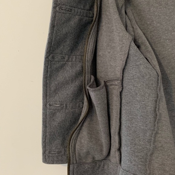 NWOT Fossil Military-Style Gray Sweater - Picture 8 of 12